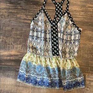 Multi print strappy back